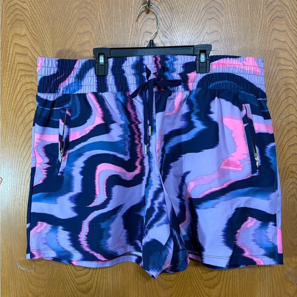 Tek Gear Pink and Blue Athletic Shorts - Picture 3 of 7